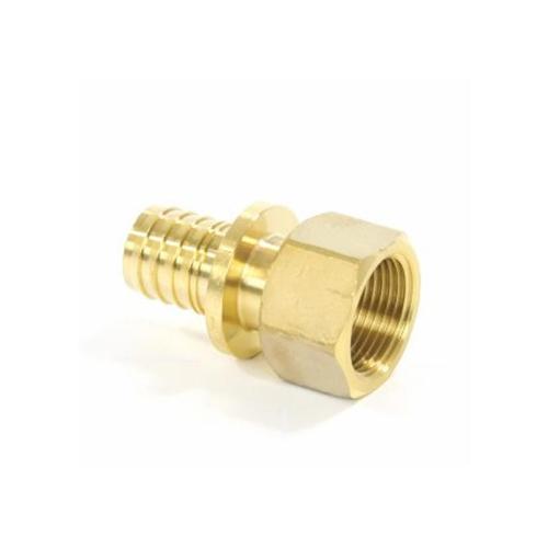 Overgangsstuk 16mm x 1/2 bi.dr., messing MS58