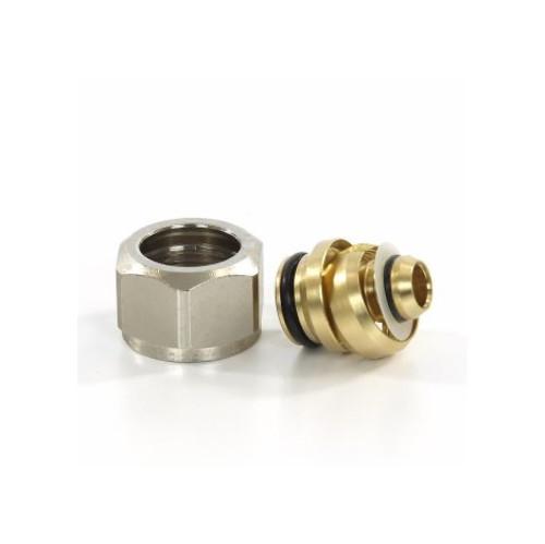 Knelkoppeling 17mm alu, tbv M22