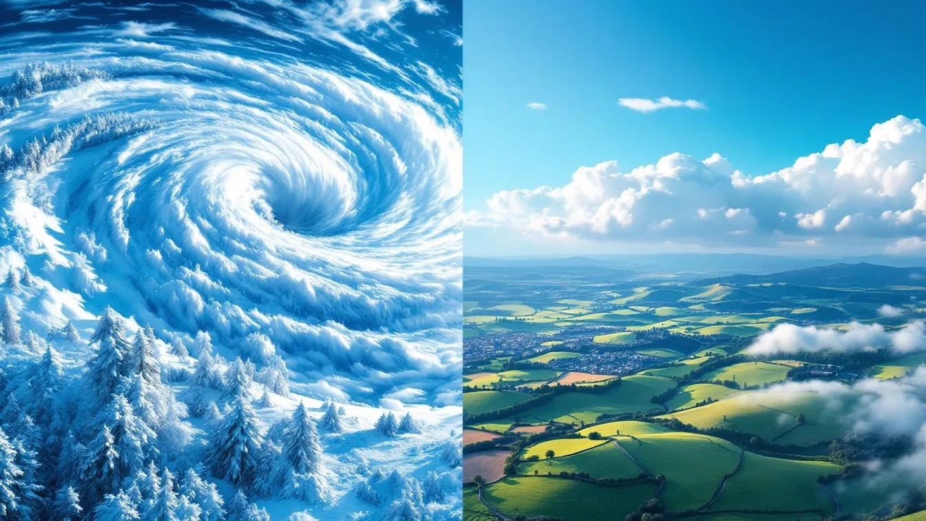 Meteoroloog onthult waarom de poolwervel Amerika treft maar Frankrijk spaart