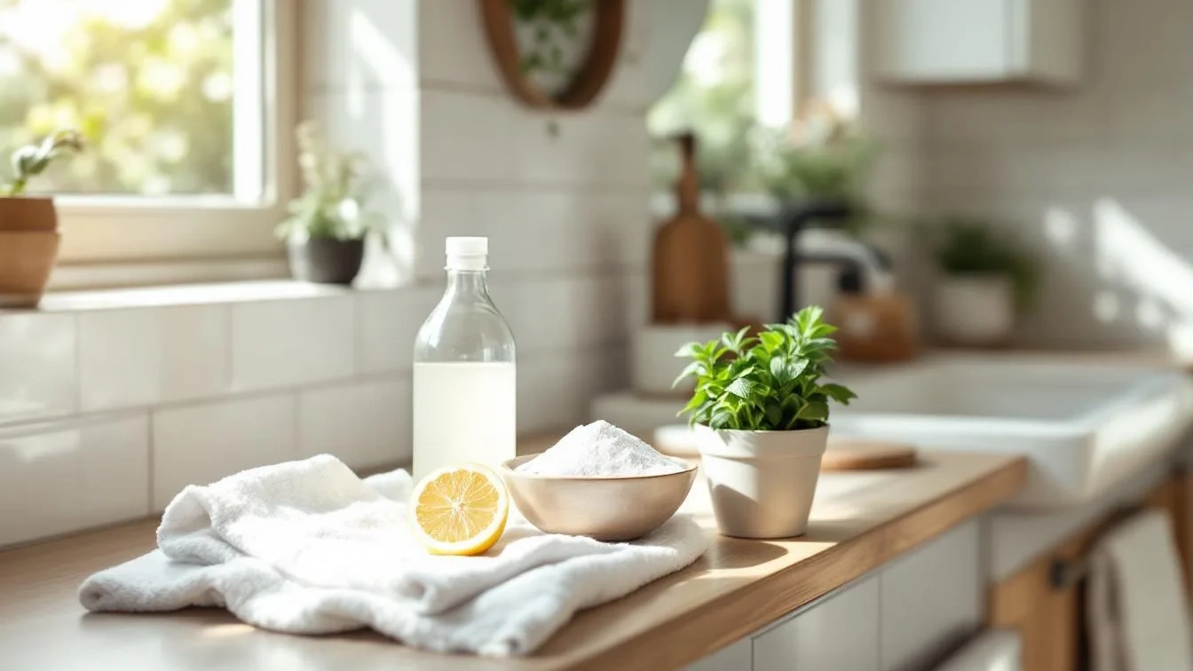 Dit keukenmiddel houdt je badkamer fris zonder chemische sprays