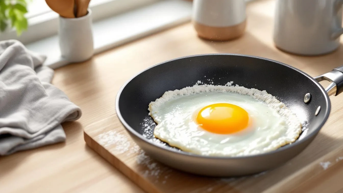 Geen boter of water, deze meeltruc bakt eieren die nooit aanplakken