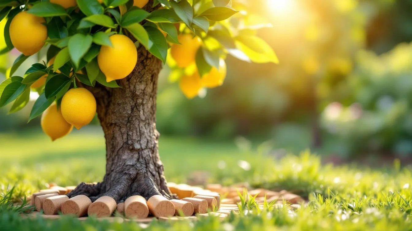 Geen pesticiden nodig, deze kurken truc beschermt je citroenboom perfect