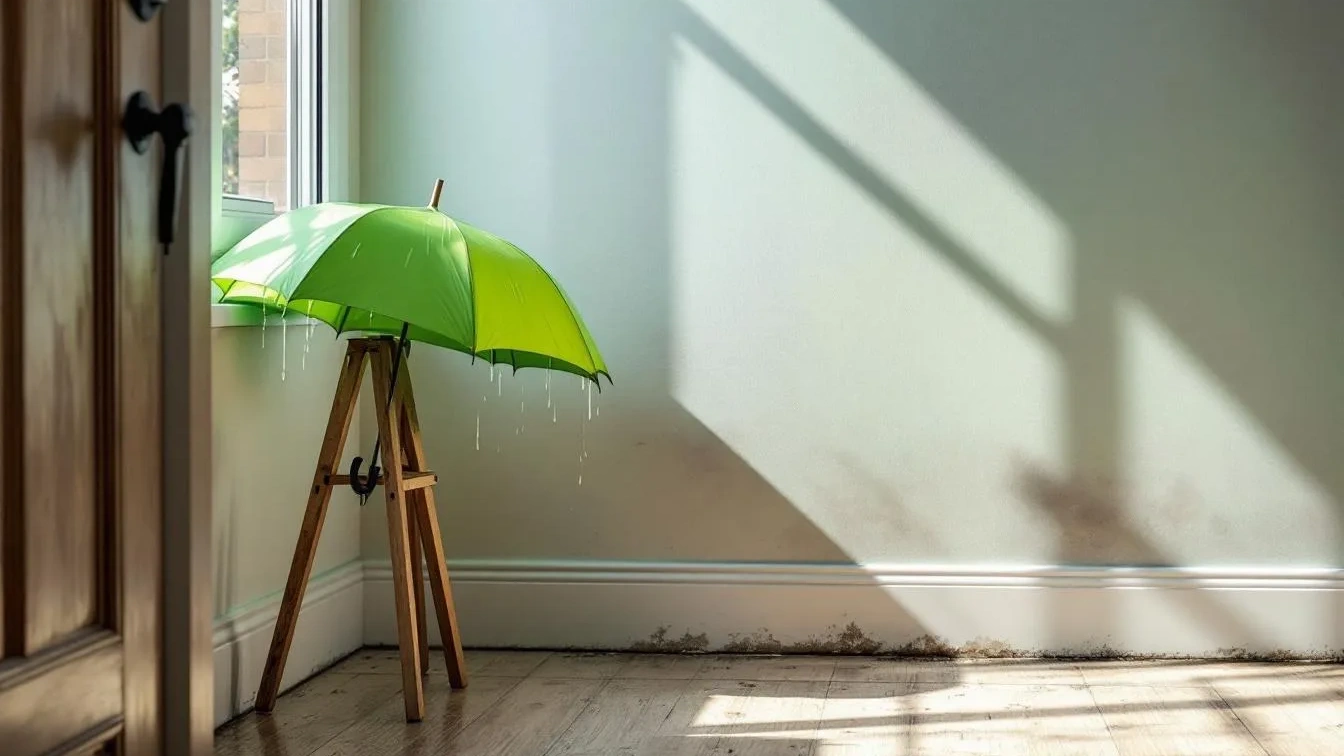 Huishoudexpert onthult waarom natte paraplu’s binnenshuis verborgen schimmel veroorzaken
