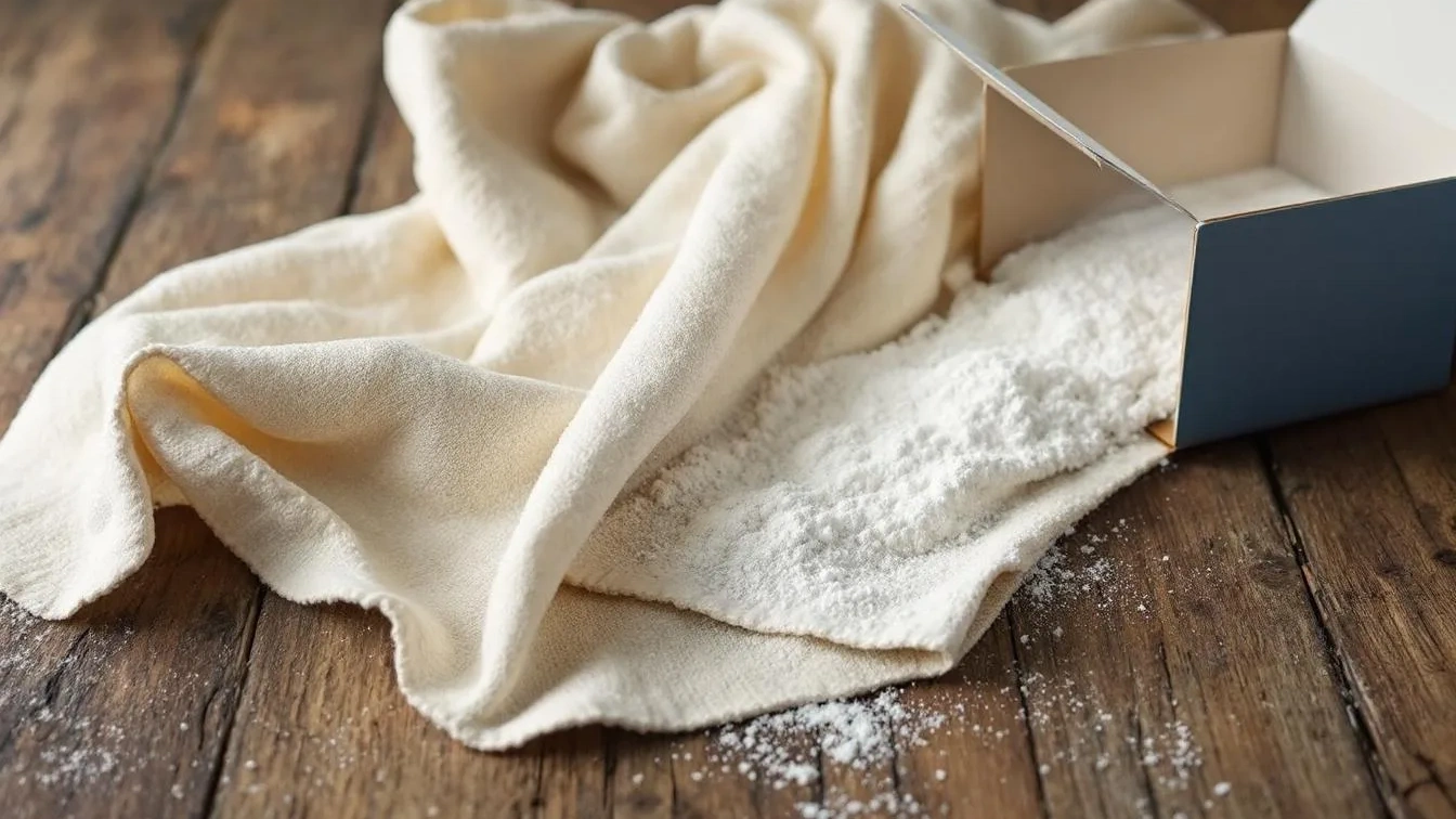 Huisvrouw onthult waarom bakpoeder je theedoeken nooit wit krijgt
