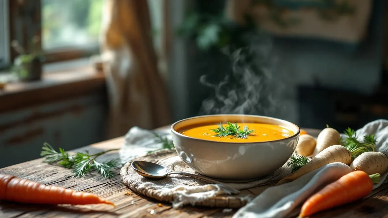 Ik maakte deze wortelgroentesoep 7 dagen, mijn energieniveau is compleet veranderd