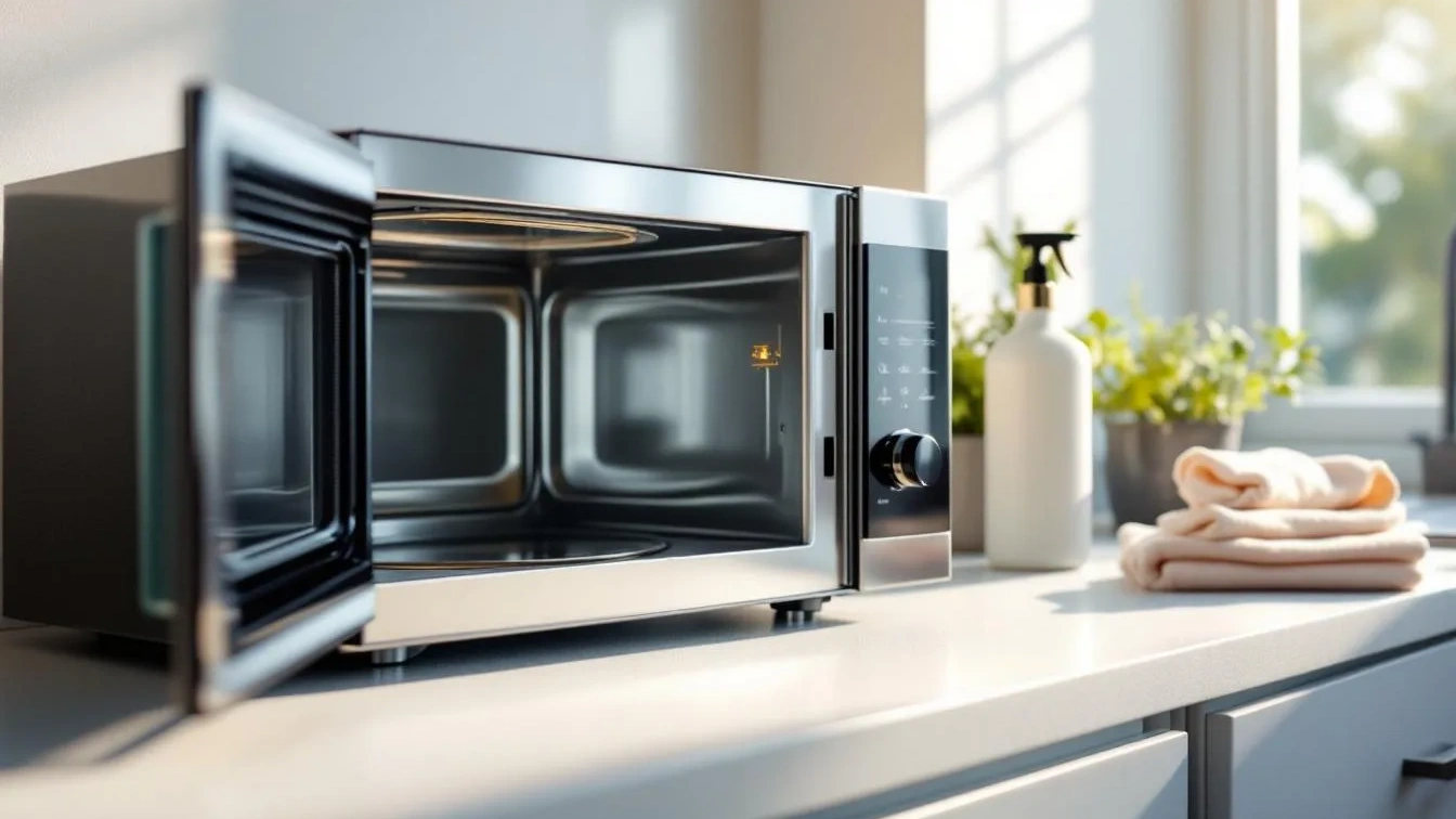 Ik probeerde deze truc 5 minuten, mijn magnetron was volledig vetvrij