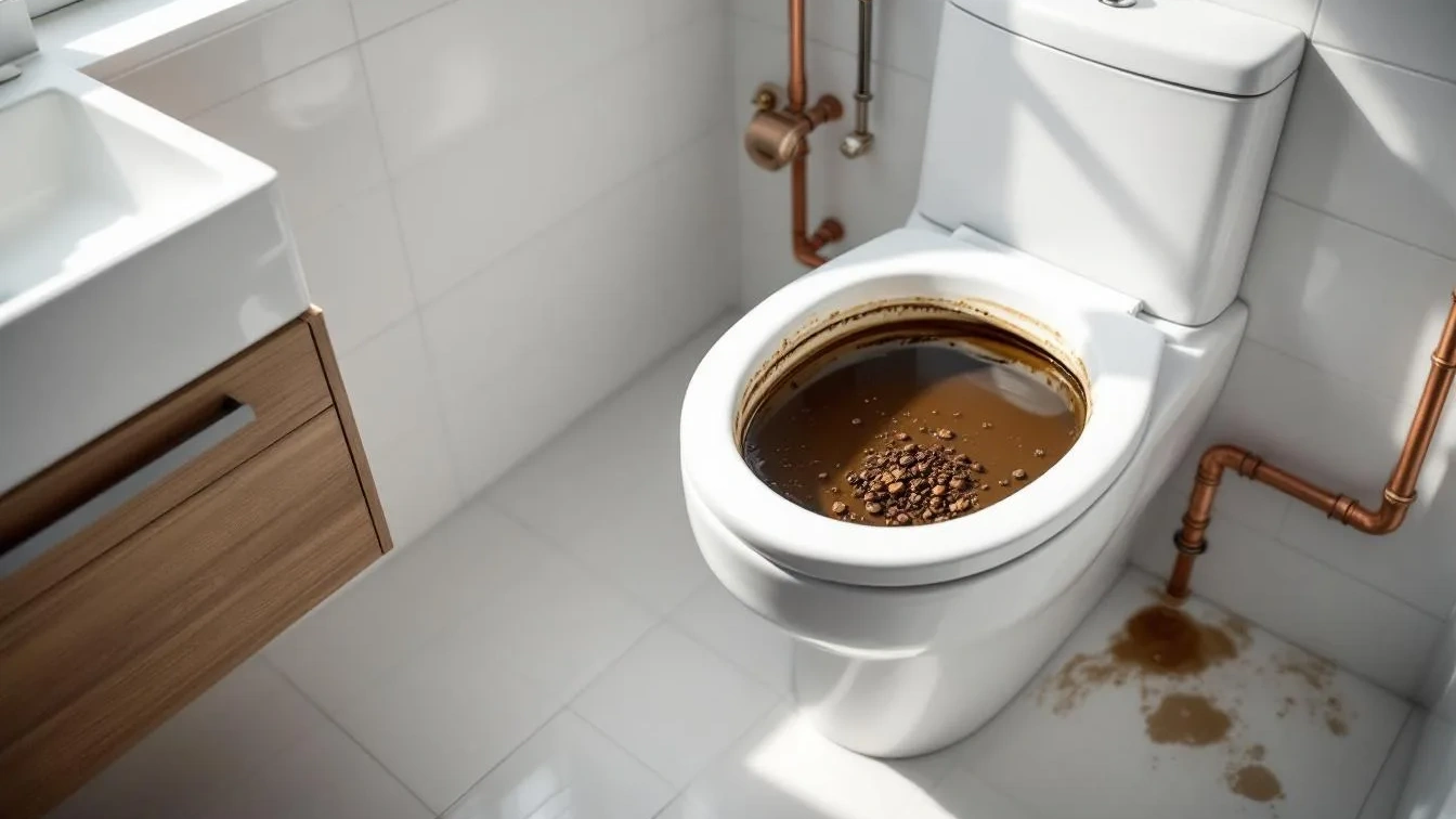 Ik spoelde koffiedik door het toilet, mijn leidingen waren compleet verstopt