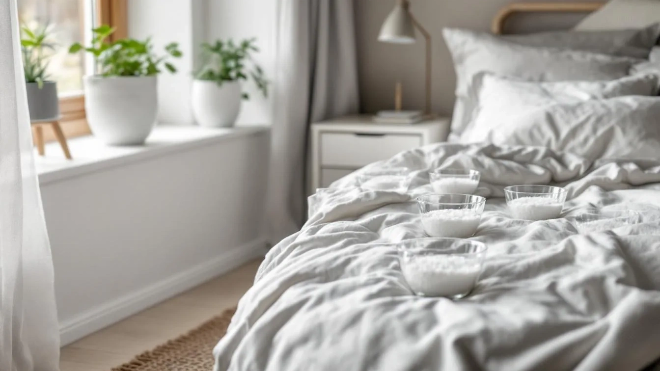 Ik zette 7 nachten zout water naast mijn bed, mijn slaap is compleet veranderd