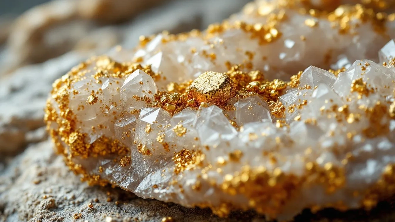 Waarom aardbevingen goudklompjes maken in kwarts volgens nieuwe studie