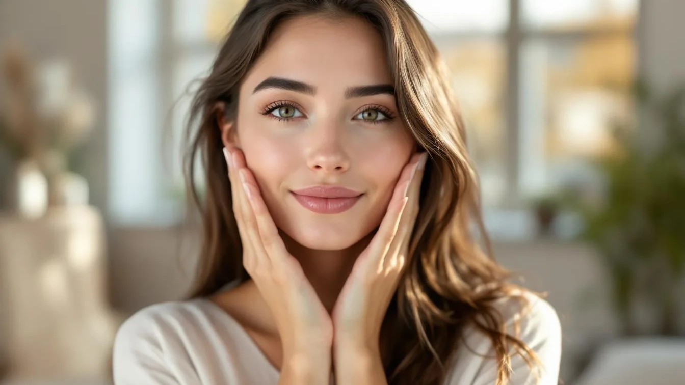 Waarom deze Japanse gezichtsoefeningen je huid zichtbaar strakker maken