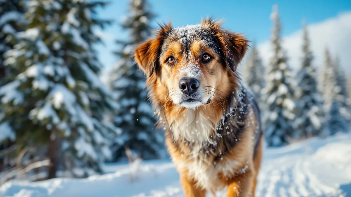 Waarom je hond niet in de sneeuw mag rollen na het hardlopen