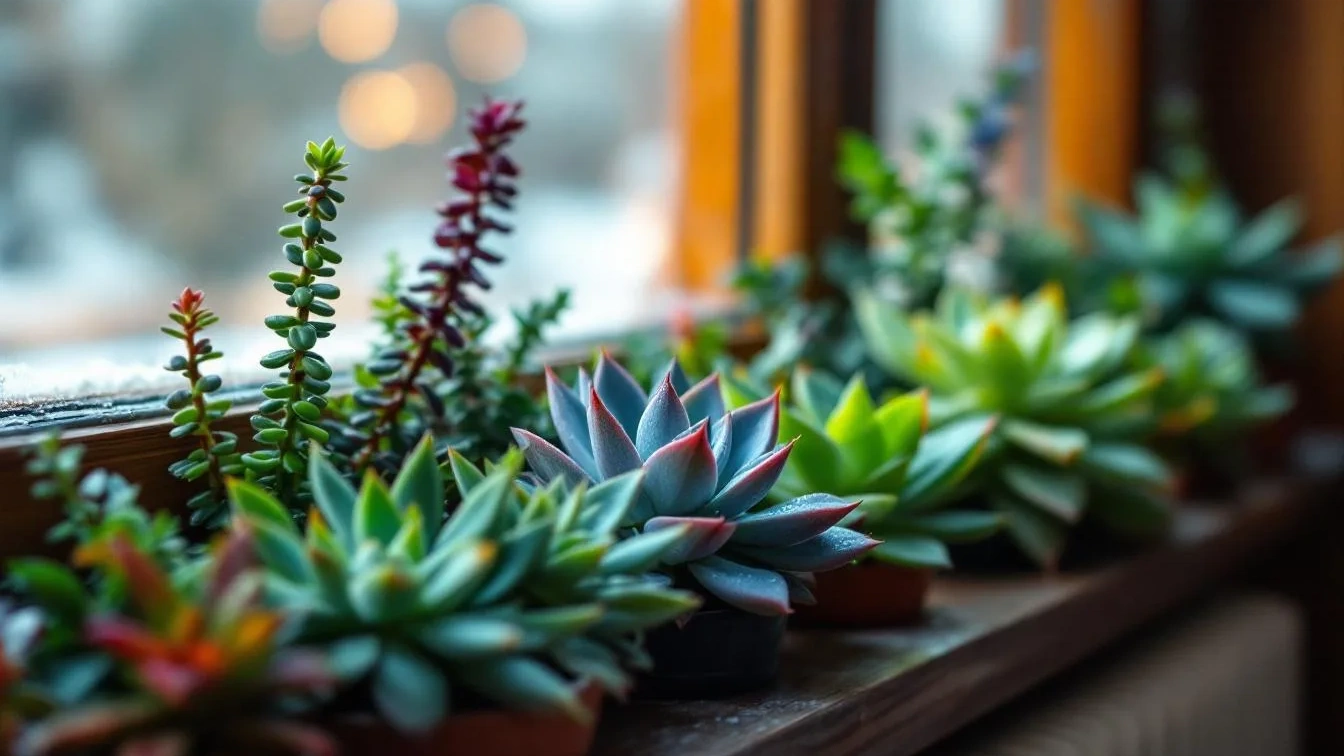 Waarom je vetplanten in januari bijna geen water nodig hebben