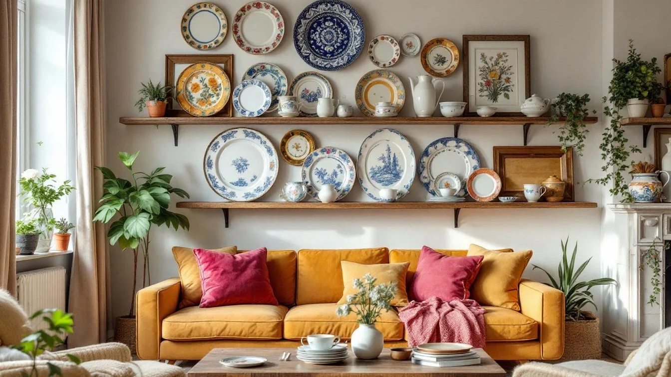 Waarom oude borden weggooien zonde is van je decoratiebudget